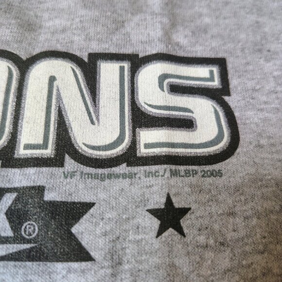 VINTAGE 2005 Chicago White Sox World Series Champions T-Shirt Size Large Gray - Picture 10 of 11